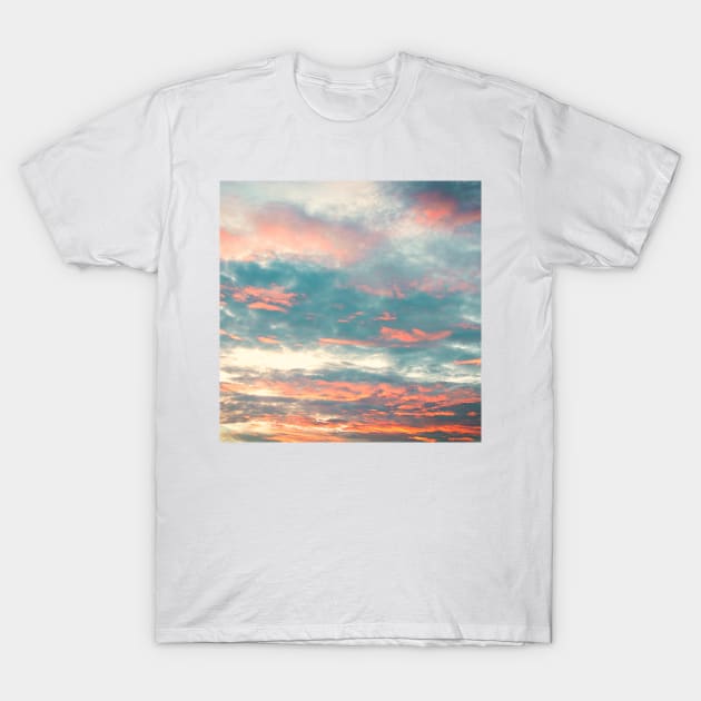 Cloudy Sky T-Shirt by Nature-Arts